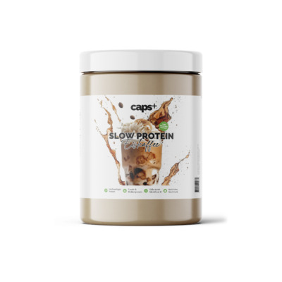Caps Plus Slow Protein Eiskaffee Front