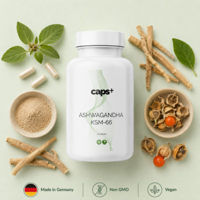 Caps Plus Ashwagandha Extrakt Ksm 66 Withanolide Kapseln Kaufen
