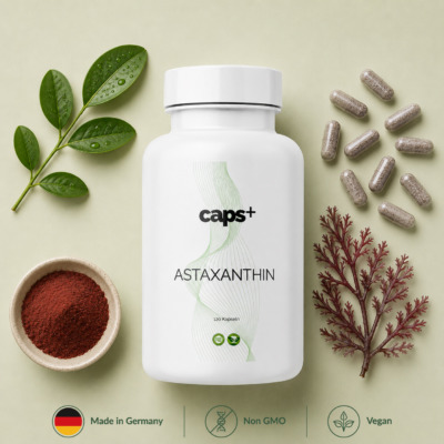 Caps Plus Astaxanthin Haematococcus Pluvialis Extrakt Kapseln Kaufen