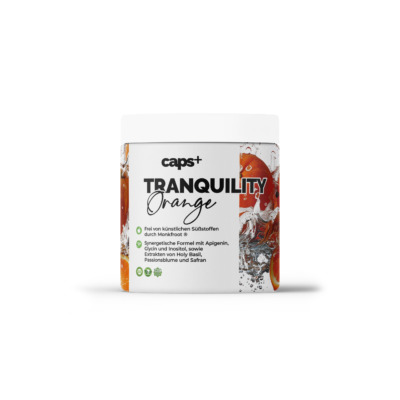 Caps Plus Tranquility Orange Front